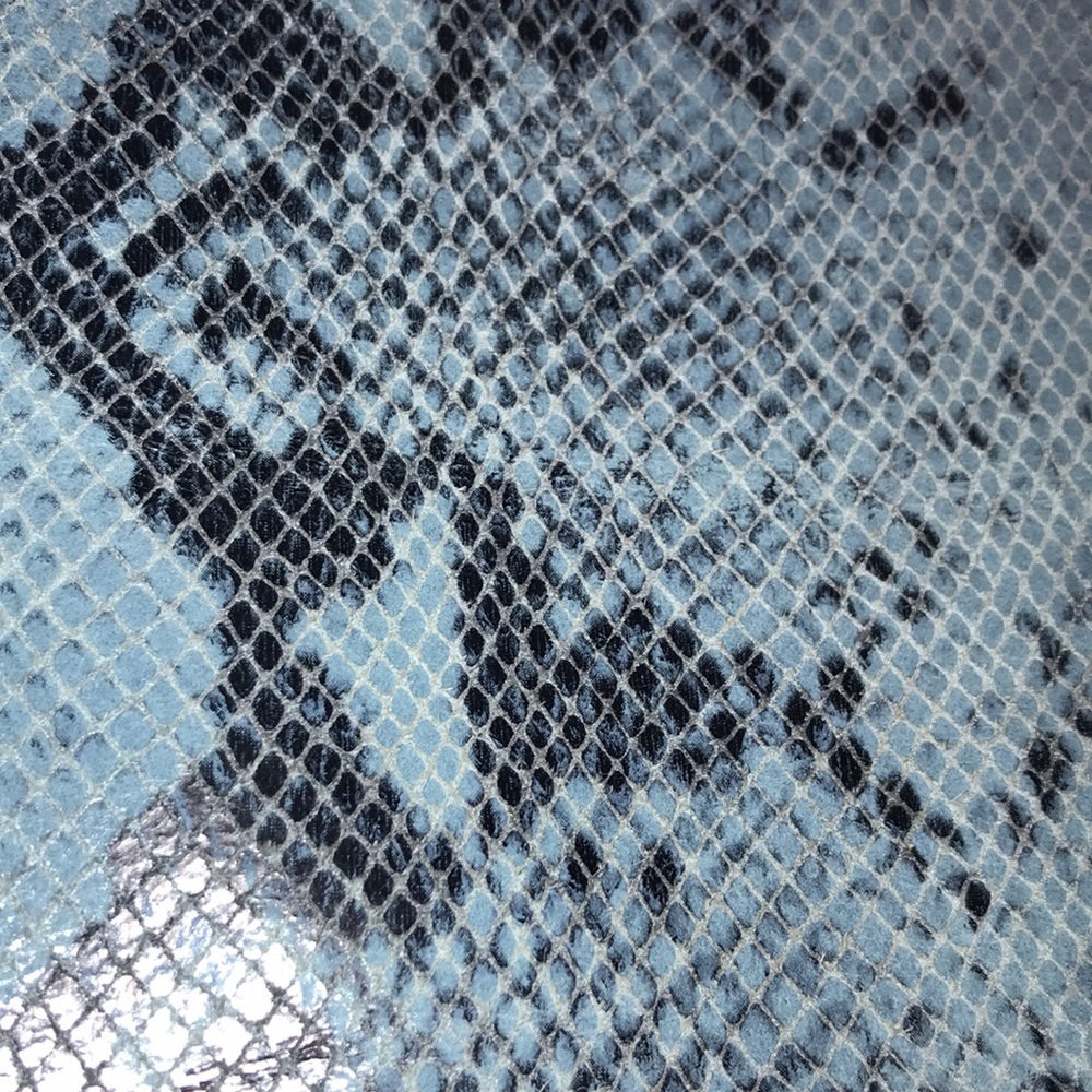 Laura Dimaggio Python Pattern Clutch Wristlet - image 3